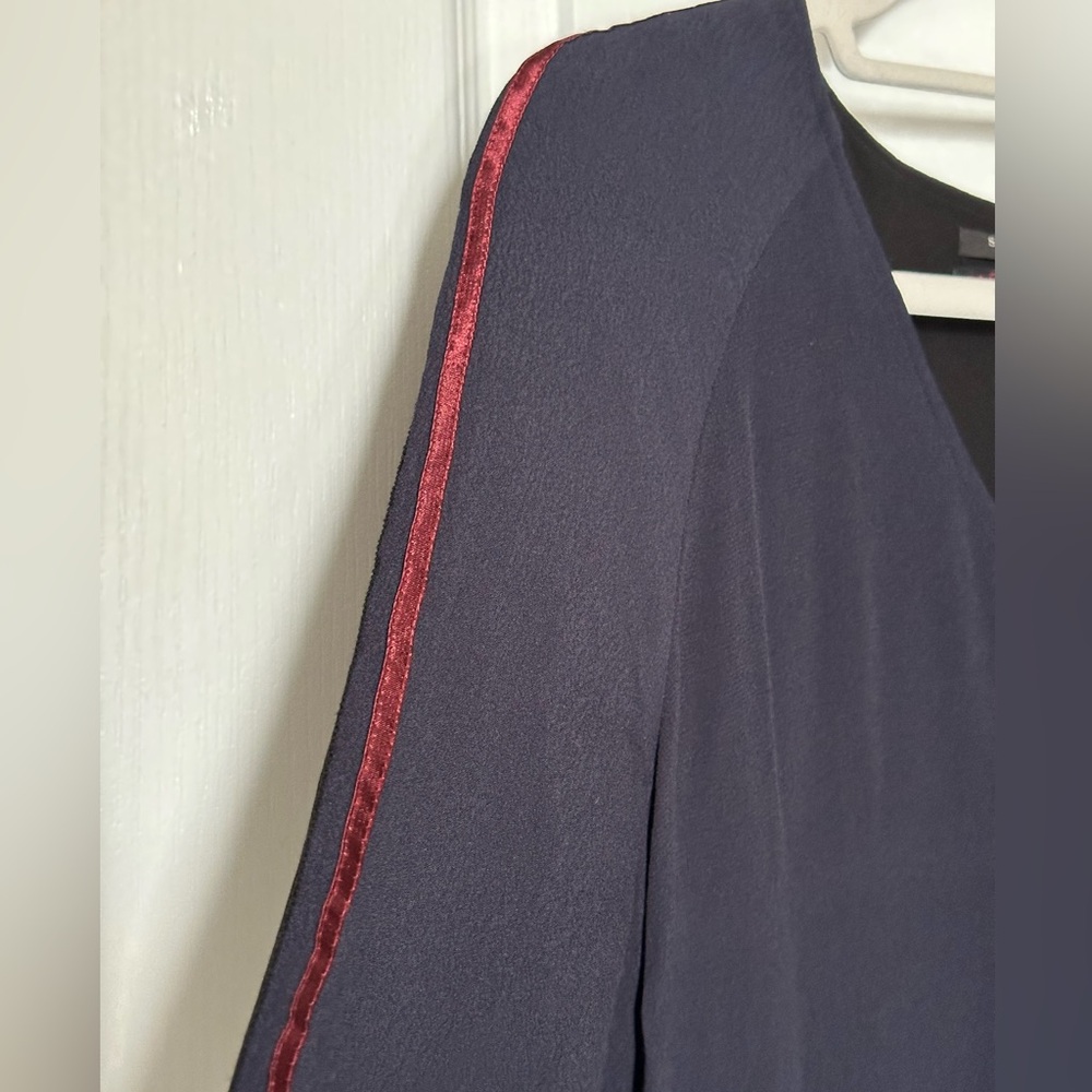 Dress with side slits